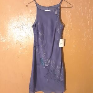 Steppin' Out Lavender Floral Midi Dress